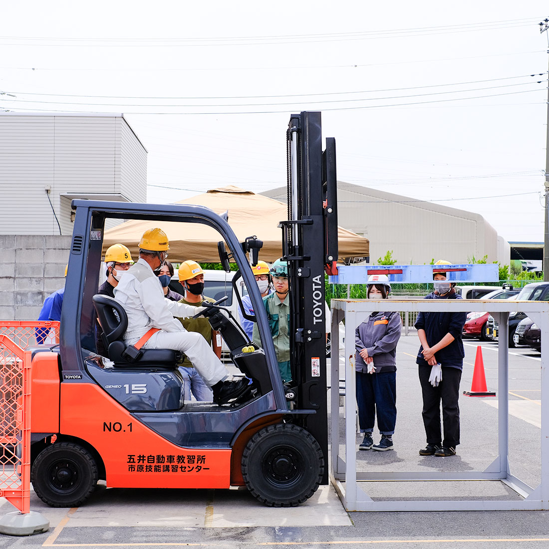 フォークリフト運転技能講習Ｃコース（31Ｈ） R6年6月29日～7月2日・五井金杉校